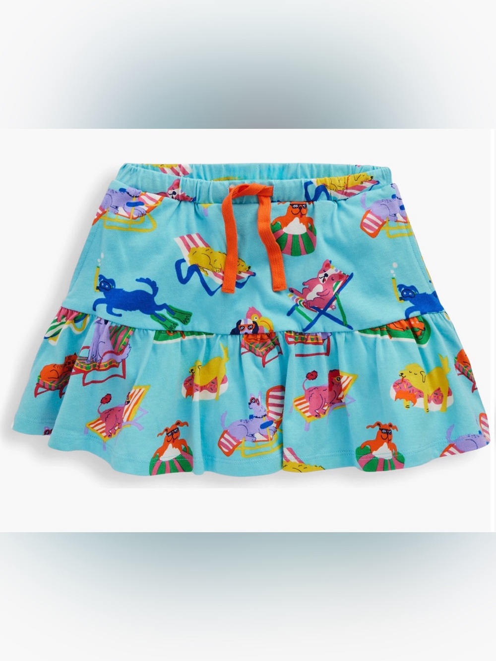 Mini Boden Kids' Tiered Balloon Jersey
Skort, sz 4-5Y